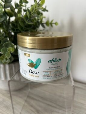 Dove Exfoliate Away Body Polish - White & Gold